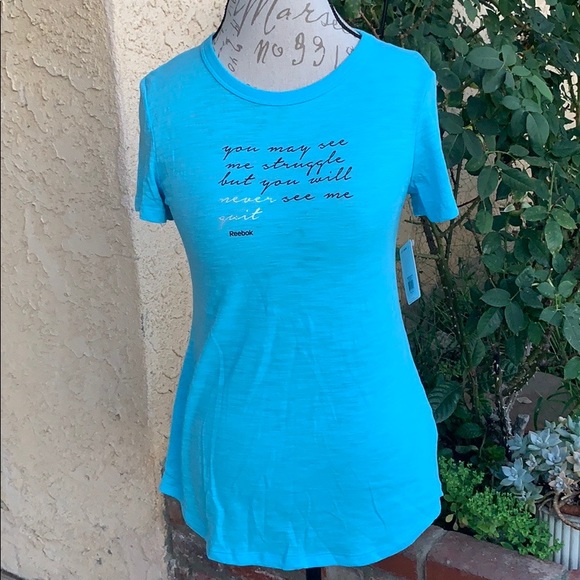 Reebok women's athletic motivation Tee - S - Picture 1 of 1